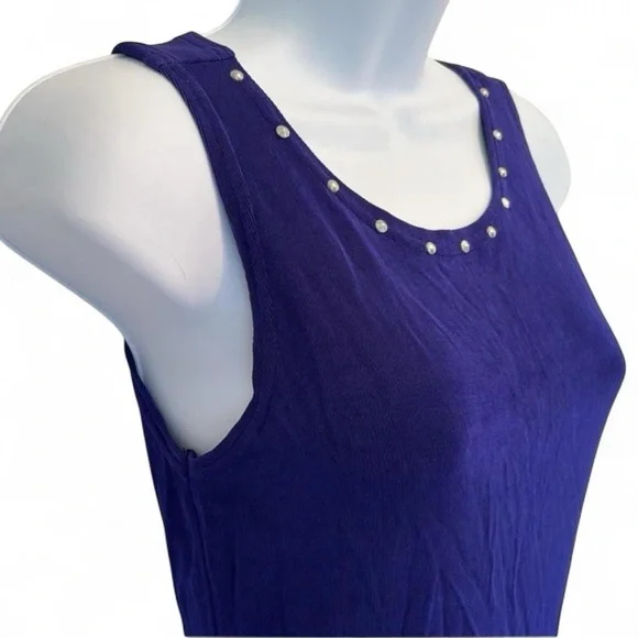 90s Vintage Western Punk New Frontier Clothing Company Cropped Studded Top - Picture 6 of 8